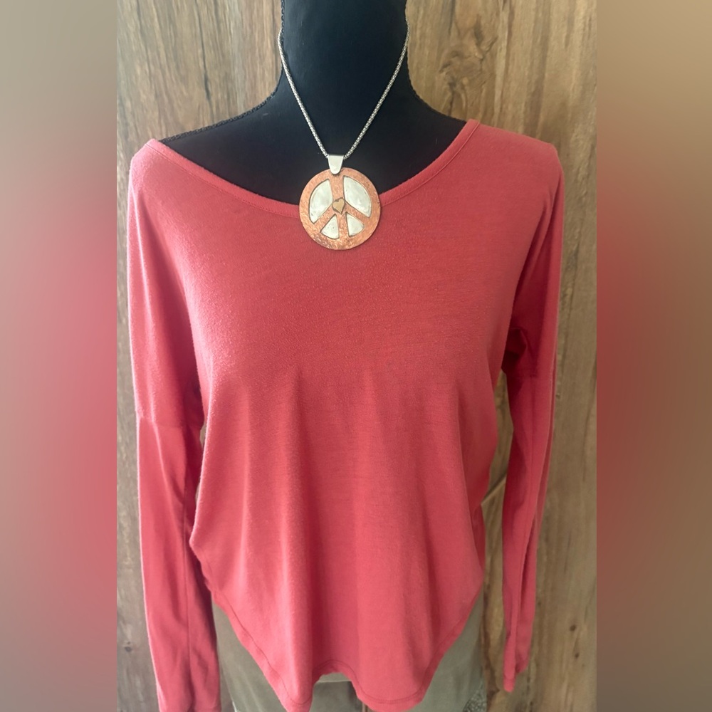 Old Navy Women's Dark Coral Blouse